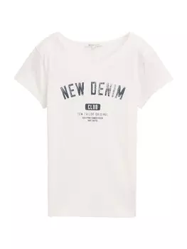 Рубашка TOM TAILOR DENIM, белый