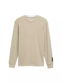 Рубашка TOM TAILOR DENIM, бежевый