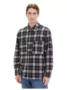 Рубашка TOM TAILOR Denim jacke, цвет black white classic check