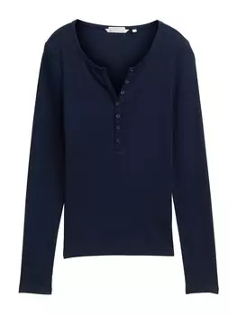 Рубашка TOM TAILOR DENIM, морской синий