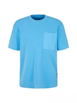 Рубашка TOM TAILOR DENIM, небесно-синий