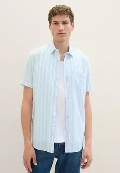 Рубашка TOM TAILOR DENIM, светло-голубой