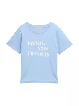 Рубашка TOM TAILOR DENIM, светло-синий