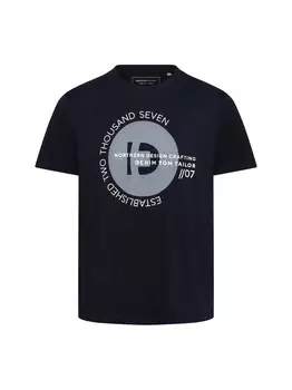 Рубашка TOM TAILOR DENIM, темно-синий