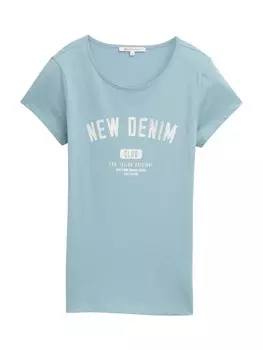 Рубашка TOM TAILOR DENIM, зеленый