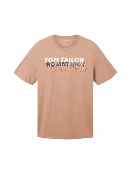 Рубашка TOM TAILOR, коричневый