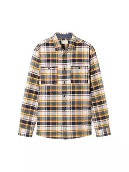 Рубашка Tom Tailor Langarmhemd, цвет navy multi check