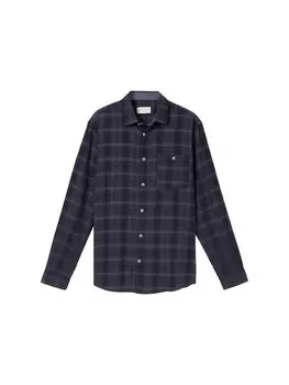 Рубашка Tom Tailor Langarmhemd, цвет navy tonal check