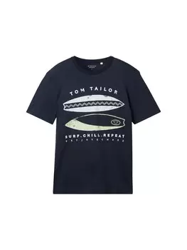 Рубашка TOM TAILOR, морской синий