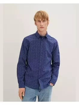 Рубашка Tom Tailor, синий