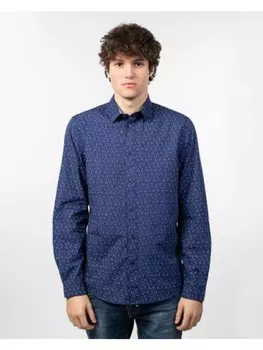 Рубашка Tom Tailor, синий