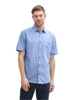 Рубашка Tom Tailor, синий