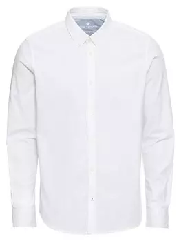 Рубашка TOM TAILOR Slim fit Button Up Floyd, белый
