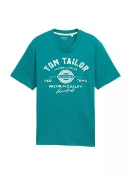 Рубашка TOM TAILOR, зеленый