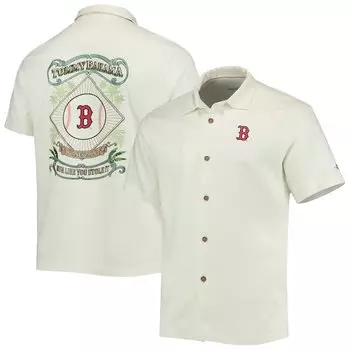 Рубашка Tommy Bahama Boston Red Sox, кремовый