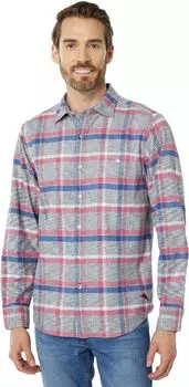 Рубашка Tommy Bahama Canyon Beach Bonfire Plaid, цвет Carbon Grey