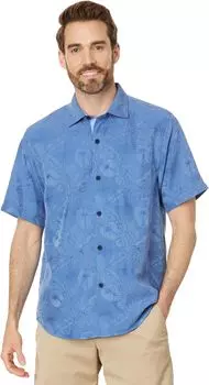 Рубашка Tommy Bahama Coconut Point Keep It Frondly, цвет Cobalt Blue