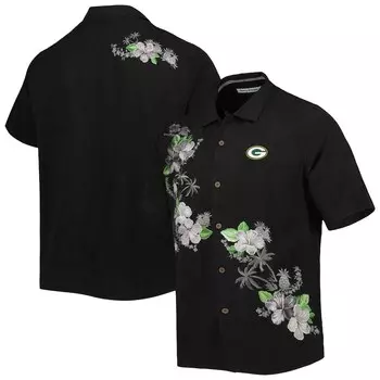 Рубашка Tommy Bahama Green Bay Packers, черный