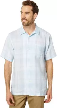 Рубашка Tommy Bahama Laurel Canyon Plaid, цвет Blue Sky