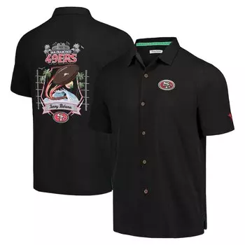 Рубашка Tommy Bahama San Francisco 49Ers, черный