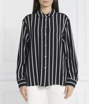 Рубашка Tommy Hilfiger Argyle с узором, черный