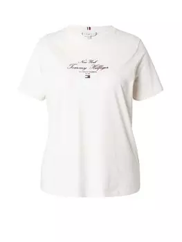 Рубашка Tommy Hilfiger Curve, кремовый