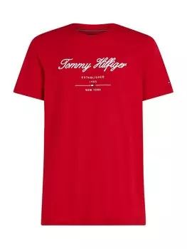 Рубашка TOMMY HILFIGER, цвет Blood red