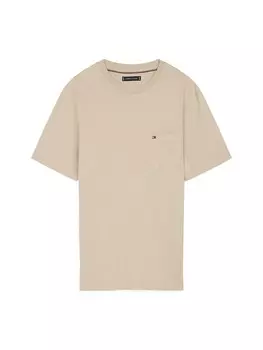 Рубашка TOMMY HILFIGER Essential, светло-коричневый