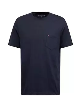 Рубашка TOMMY HILFIGER ESSENTIAL, темно-синий
