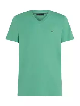 Рубашка TOMMY HILFIGER ESSENTIAL, зеленый