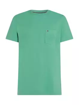 Рубашка TOMMY HILFIGER ESSENTIAL, зеленый