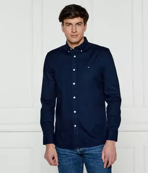 Рубашка Tommy Hilfiger Flex Dobby, синий