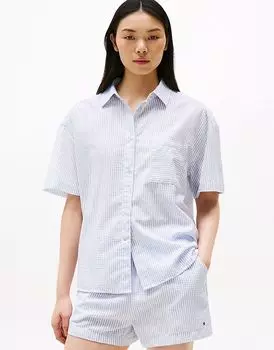 Рубашка Tommy Hilfiger из ткани сирсакер в цвете Multi