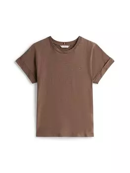 Рубашка TOMMY HILFIGER, коричневый