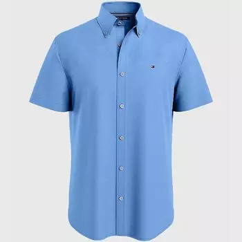 Рубашка Tommy Hilfiger Regular Fit Sretch Oxford, синий