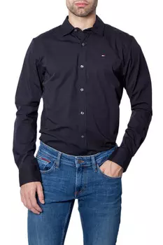 Рубашка Tommy Hilfiger с логотипом, черный