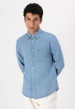 Рубашка Tommy Hilfiger, синий деним