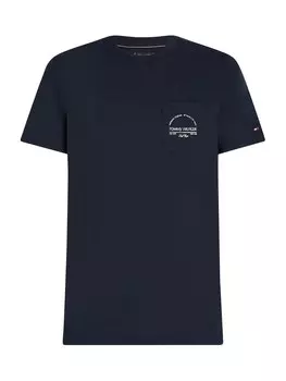 Рубашка TOMMY HILFIGER, темно-синий
