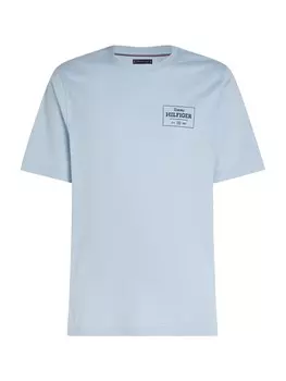 Рубашка TOMMY HILFIGER, темно-синий/светло-синий
