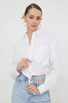 Рубашка Tommy Jeans, белый