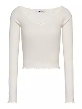 Рубашка Tommy Jeans, белый