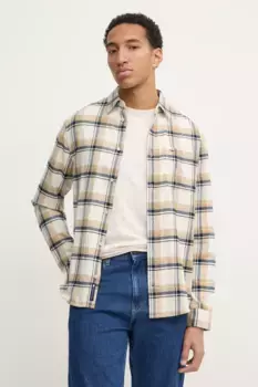 Рубашка Tommy Jeans, бежевый