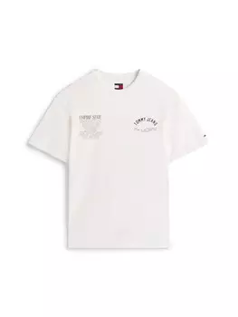 Рубашка Tommy Jeans BOROUGHS, белый