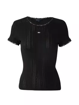 Рубашка Tommy Jeans, черный