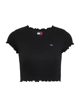 Рубашка Tommy Jeans, черный