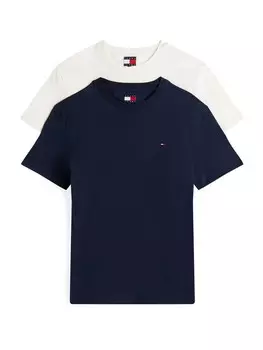 Рубашка Tommy Jeans, цвет marine blue/White