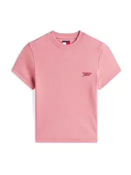 Рубашка Tommy Jeans, цвет Rose/Magenta