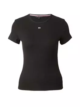 Рубашка Tommy Jeans ESSENTIAL, черный