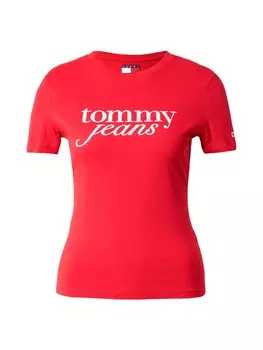 Рубашка Tommy Jeans ESSENTIAL, красный