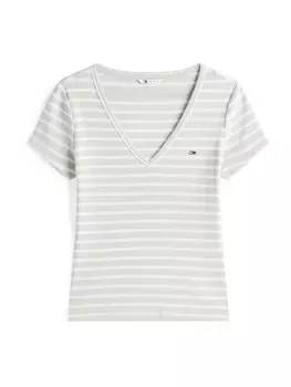 Рубашка Tommy Jeans Essential, пастельный зеленый